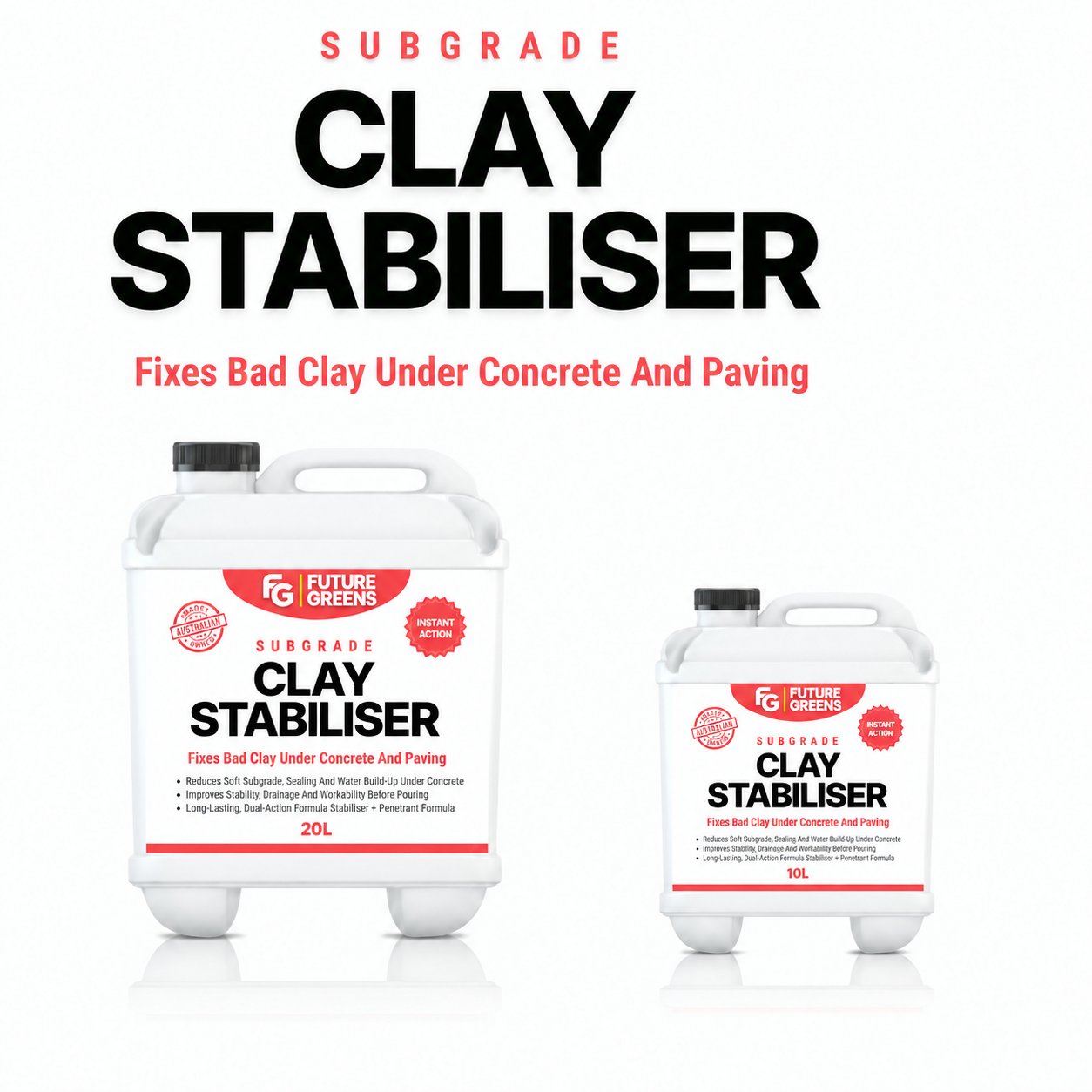 FG CLAY STABILISER - Under Concrete Clay Treatment
