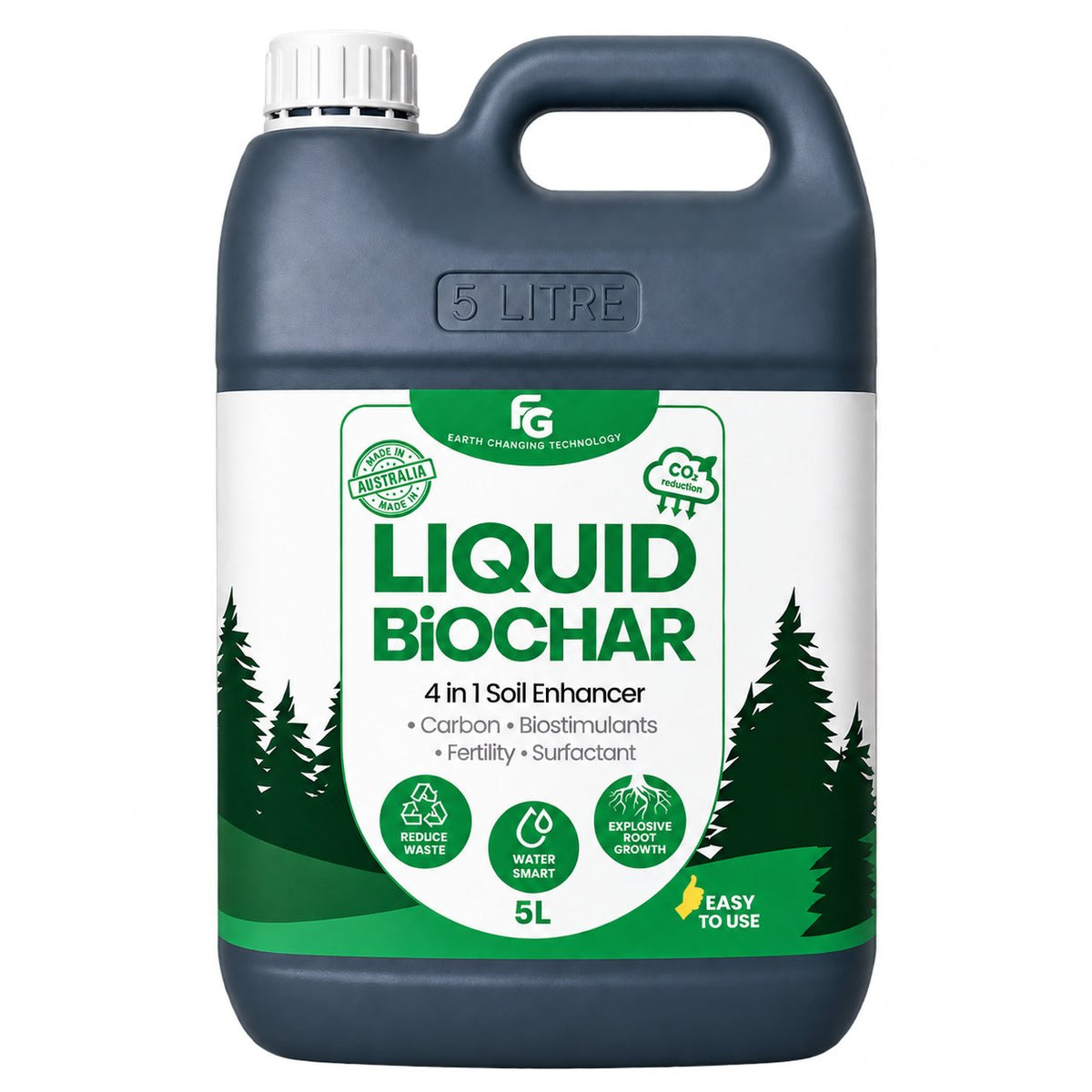 LIQUID BIOCHAR - Carbon Soil Enhancer