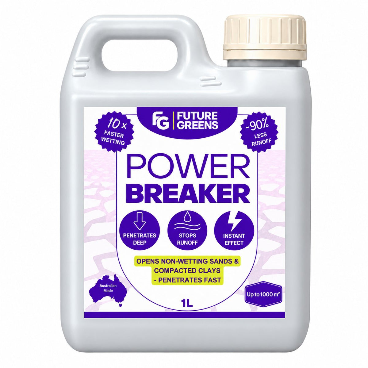 POWER BREAKER - Open Compact Clay and Non-Wetting Sand