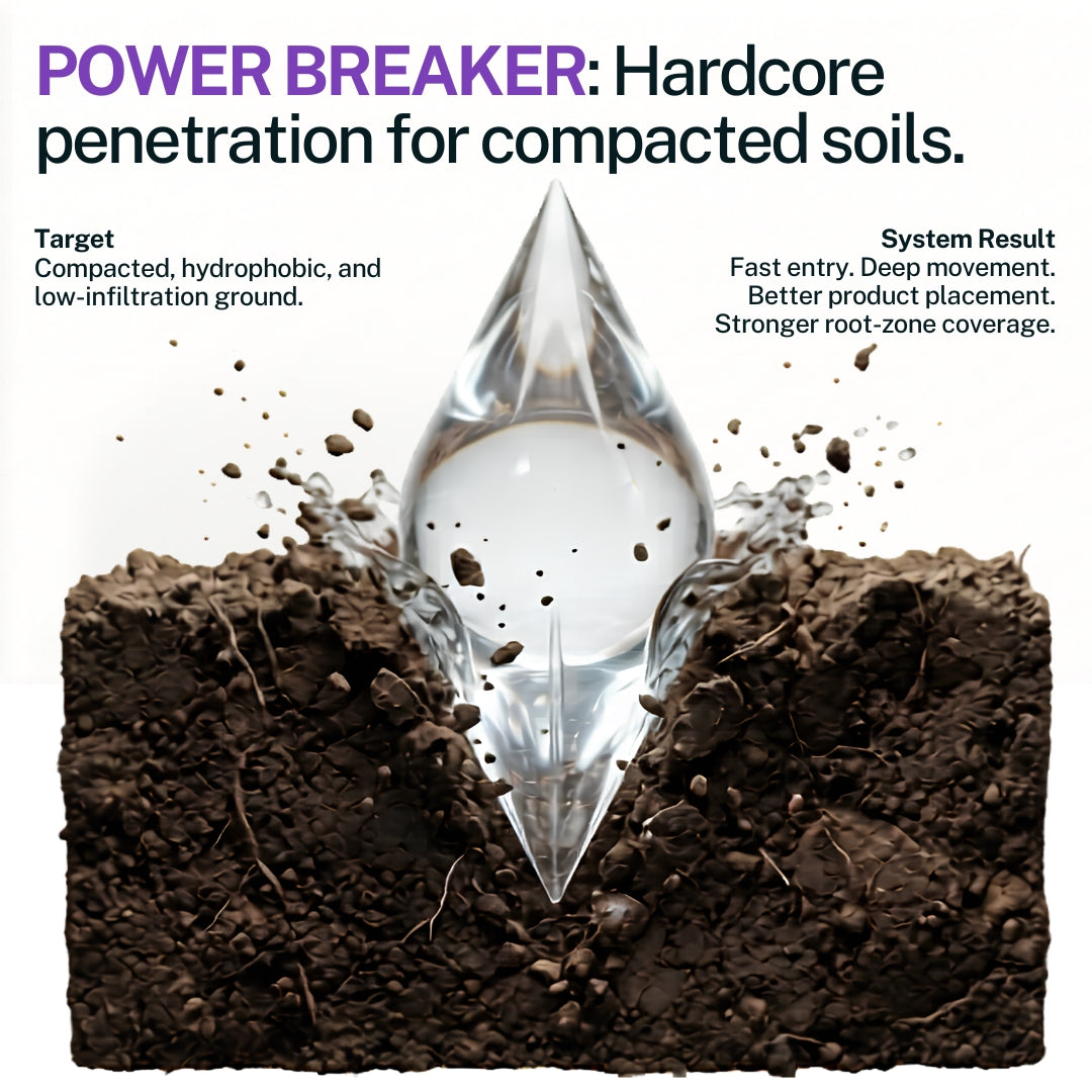 POWER BREAKER - Open Compact Clay and Non-Wetting Sand