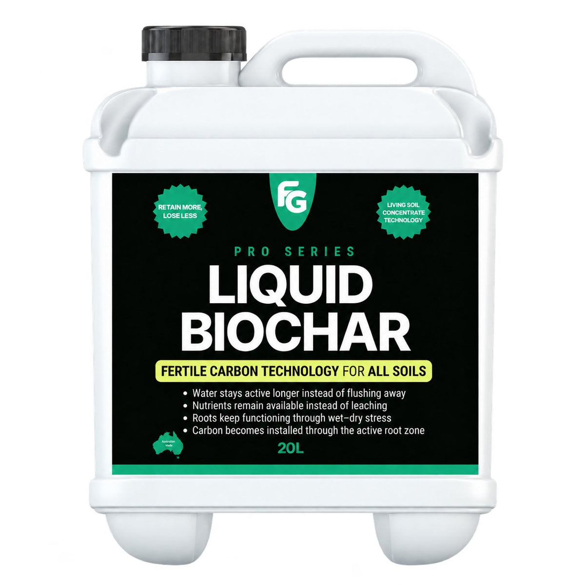 LIQUID BIOCHAR - Carbon Soil Enhancer