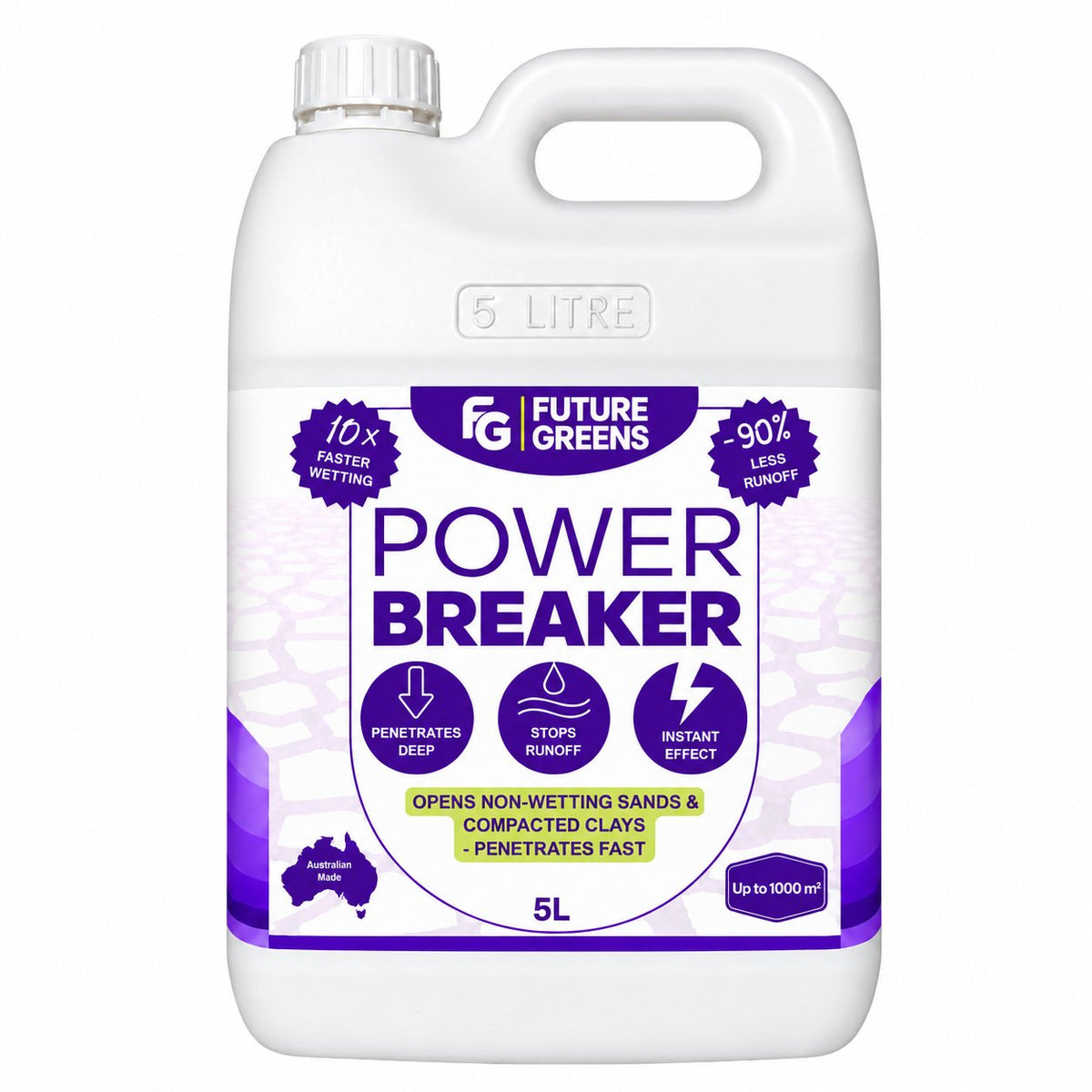 POWER BREAKER - Open Compact Clay and Non-Wetting Sand