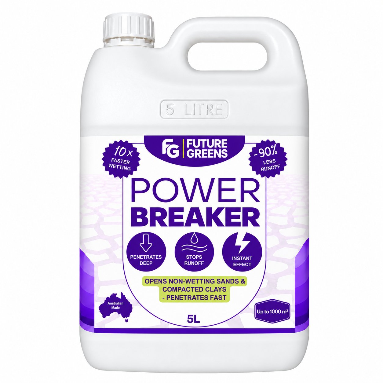 POWER BREAKER - Open Compact Clay and Non-Wetting Sand