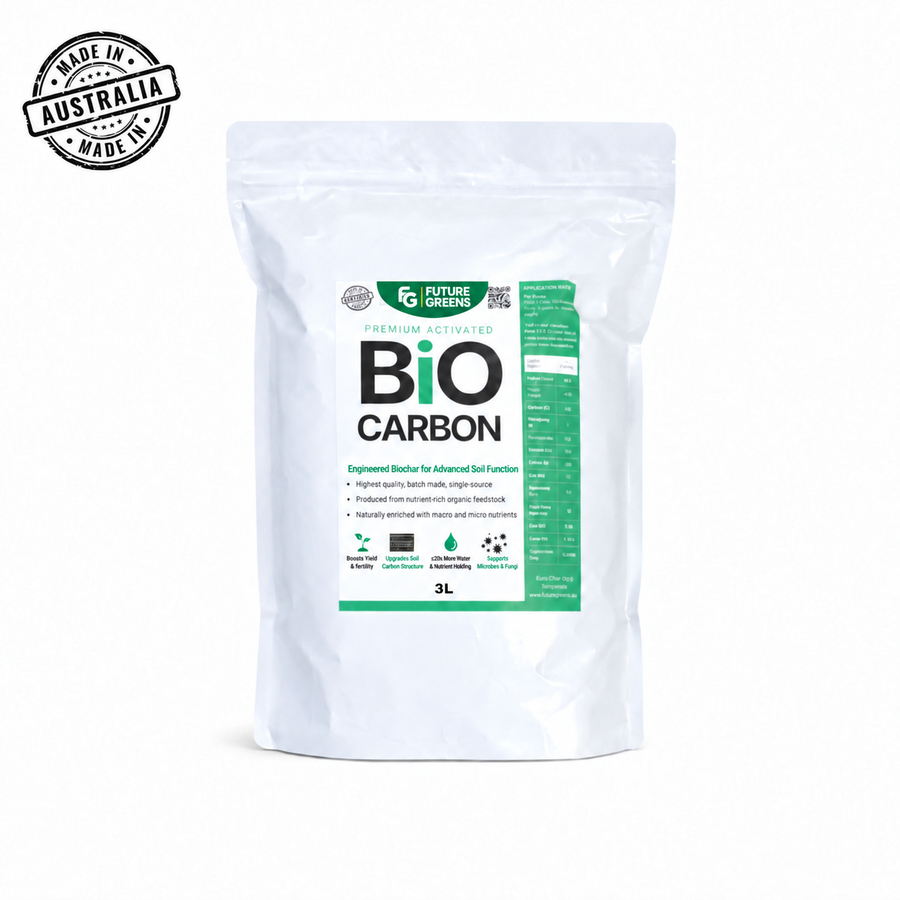 BIOCARBON - Premium Biochar (Engineered Carbon for Soil)