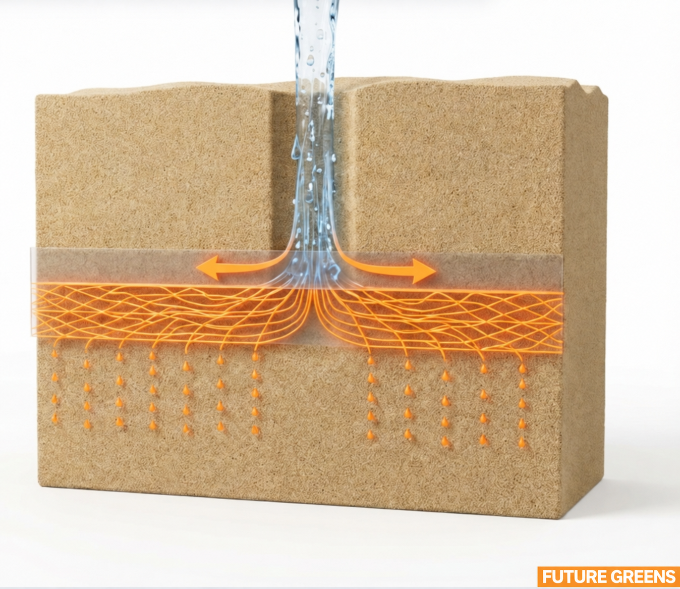 SAND FIXER - Spread Moisture in Loose Soils